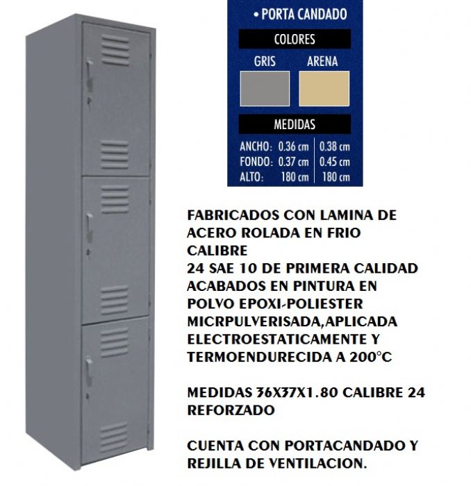 lockers metalicos/casillero metalico